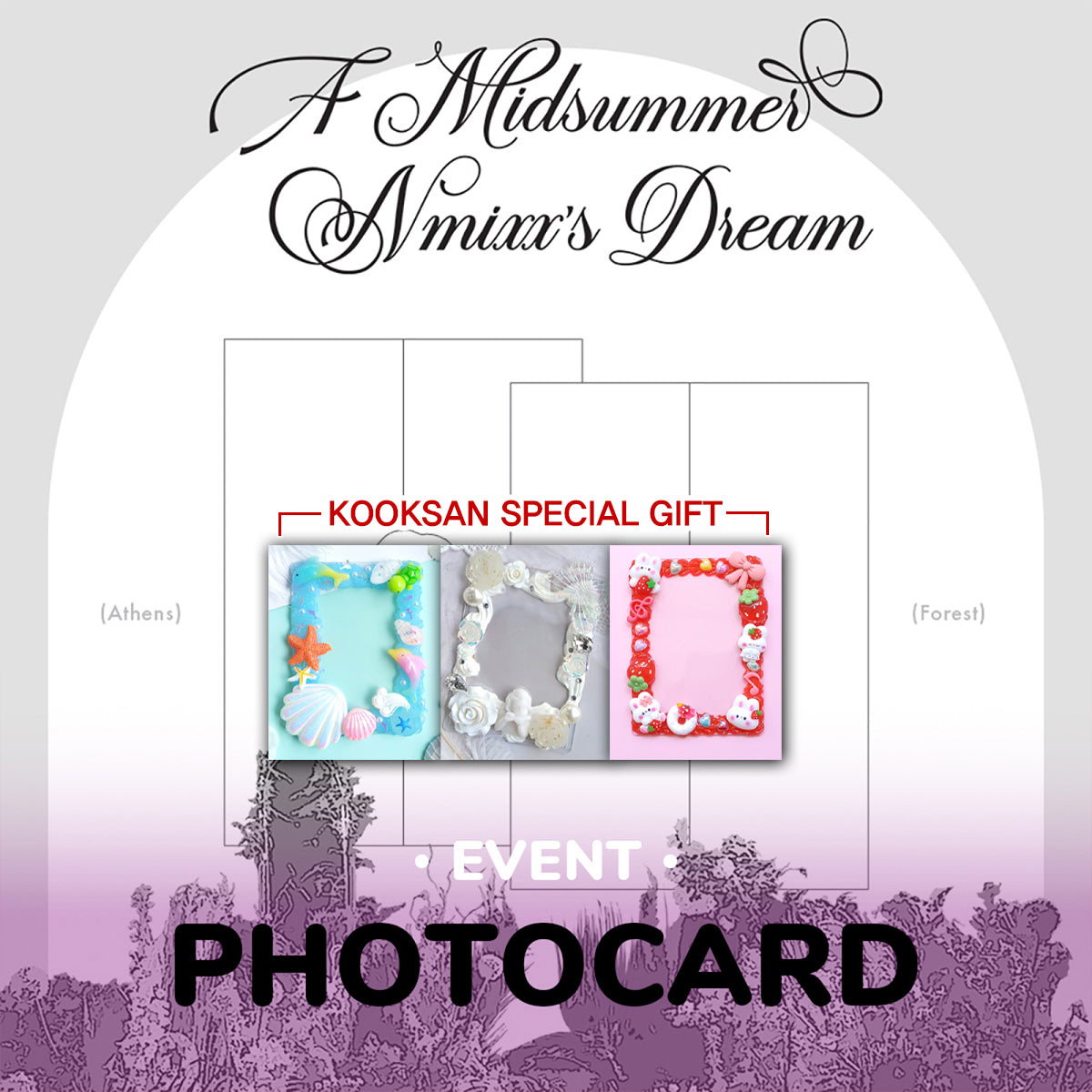 [KOOKSAN Special Gift] NMIXX 3RD SINGLE ALBUM - A MIDSUMMER NMIXX'S DREAM +  WITHMUU PHOTOCARD