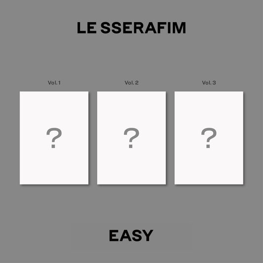 LE SSERAFIM - 3rd Mini Album 'EASY' (Random)