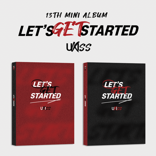 UKISS - 13th Mini Album [LET’S GET STARTED] (Flash ver., Shadow ver.)(RANDOM)