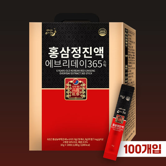 Premium red ginseng extract stick, with Korean ingredients 100ea total 1kg / 2.20lb