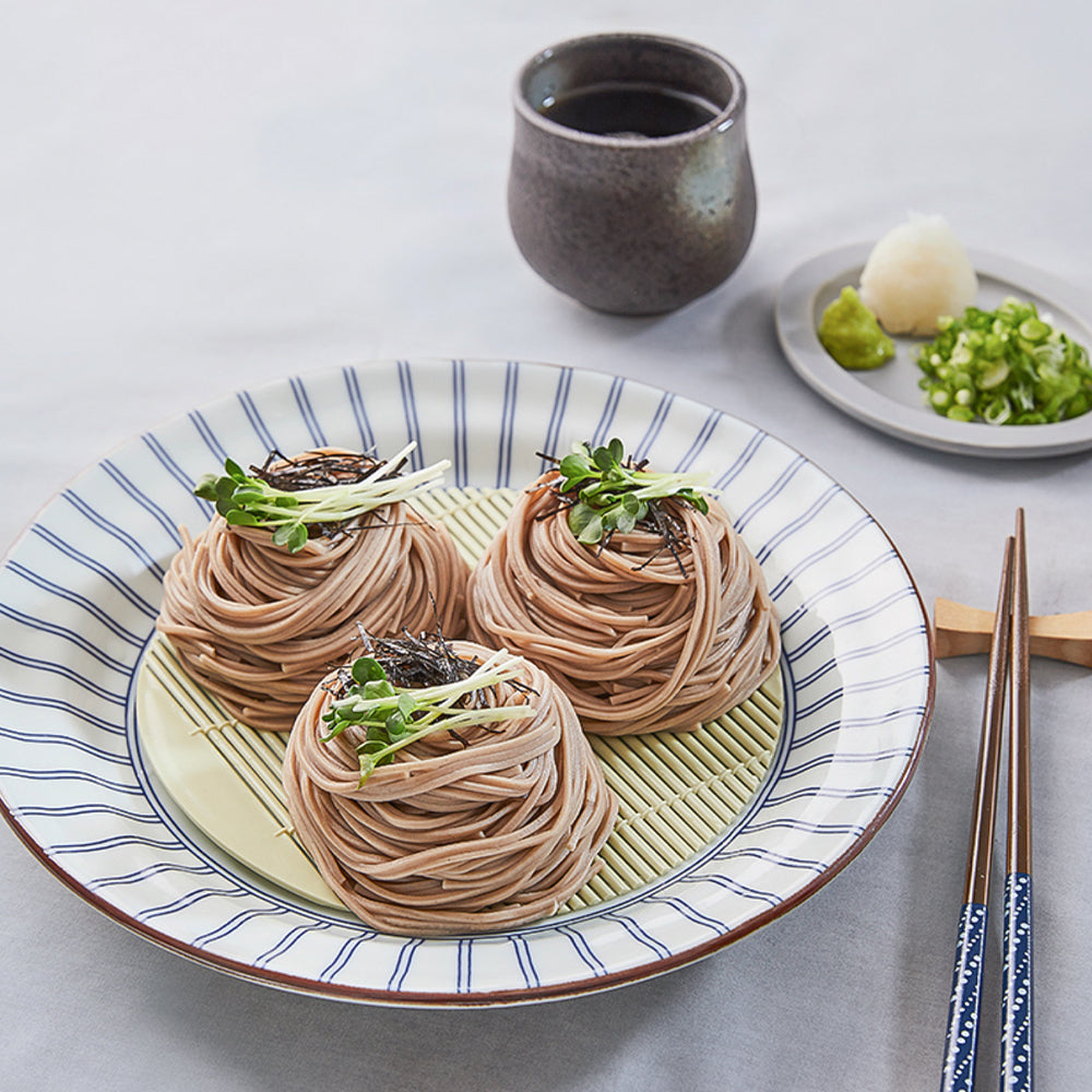 (2 servings) Cold buckwheat noodle (zaru soba) with high content of buckwheat flour 292g / 0.64lb