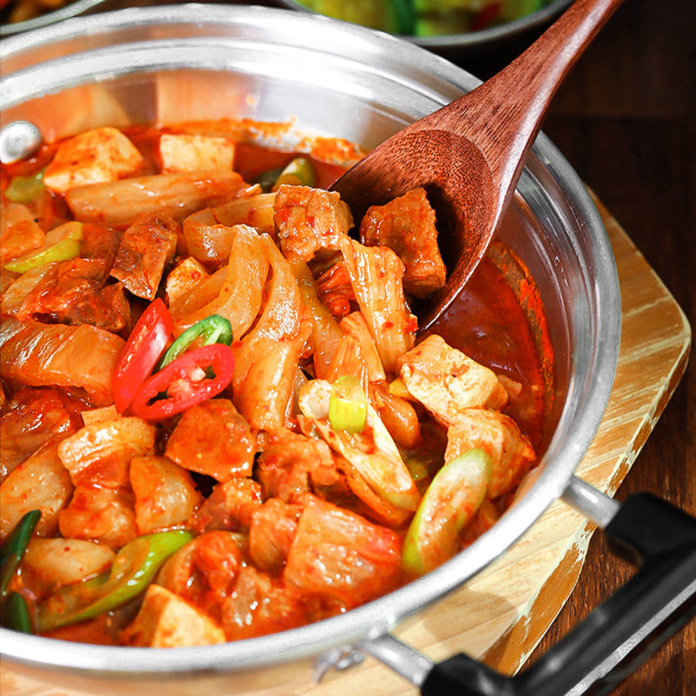 Kimchi stew with less soup but rich flavor (jjageuli) 250g / 0.55lb