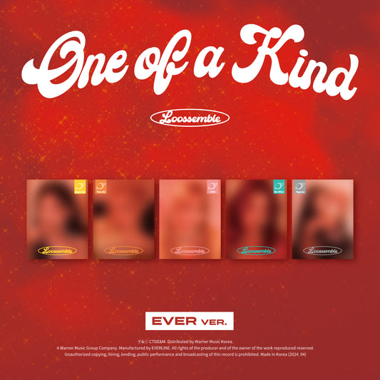 Loossemble - 2nd Mini Album [One of a Kind] (EVER MUSIC ALBUM Ver.) (HyunJin ver., YeoJin ver., ViVi ver., Go Won ver., HyeJu ver.)