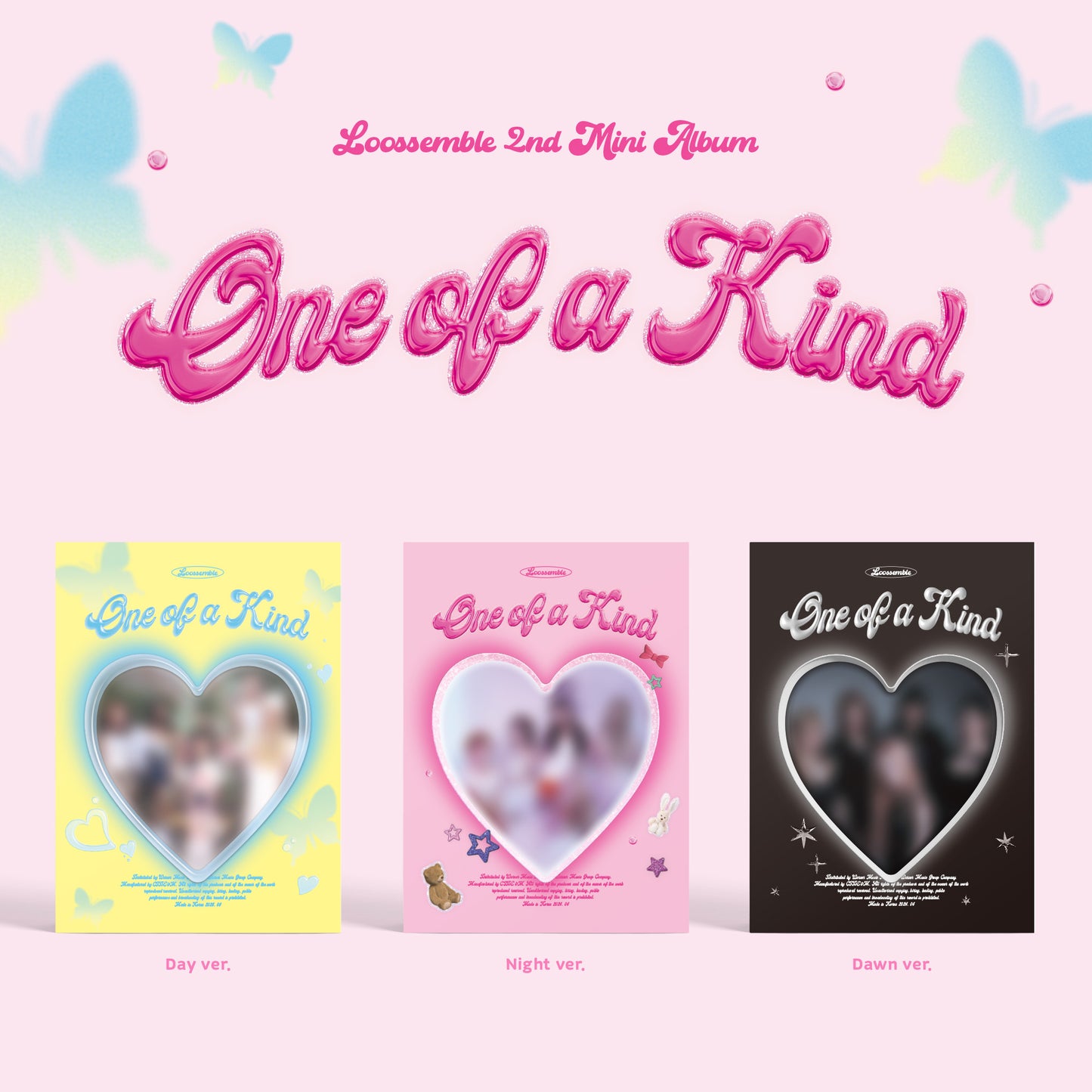 Loossemble - 2nd Mini Album [One of a Kind] (Day ver., Night ver., Dawn ver.)