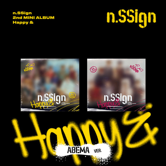 n.SSign -  2nd MINI ALBUM 'Happy &' (ABEMA ver.)