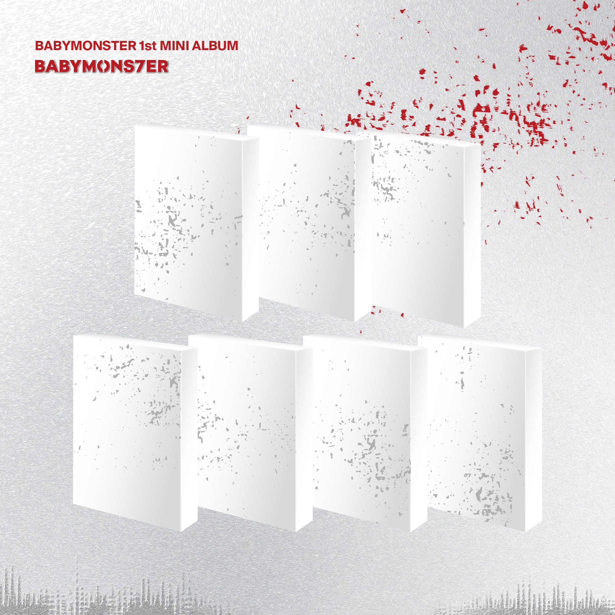 BABYMONSTER - 1st MINI ALBUM [BABYMONS7ER] YG TAG ALBUM VER.