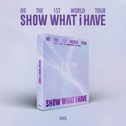 [ PRE-ORDER ] IVE THE 1ST WORLD TOUR  <SHOW WHAT I HAVE> DVD