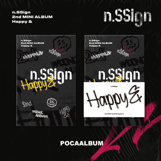 n.SSign -  2nd MINI ALBUM 'Happy &' (POCAALBUM)