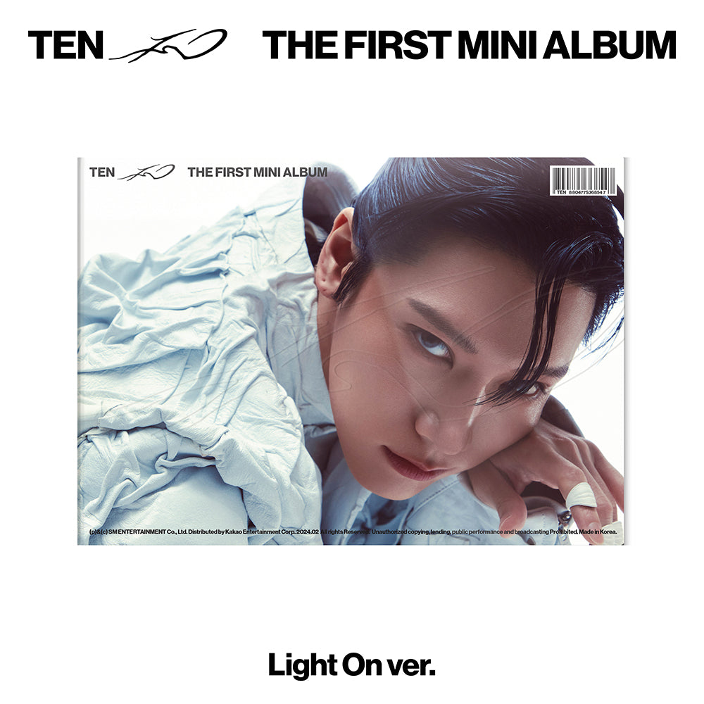 TEN - 1st mini Album [TEN] (Light On Ver.)