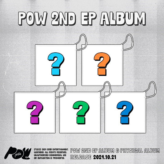 [ PRE-ORDER ] POW 2nd EP Album