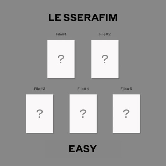 LE SSERAFIM - 3rd Mini Album 'EASY' (COMPACT Ver.)(Random)