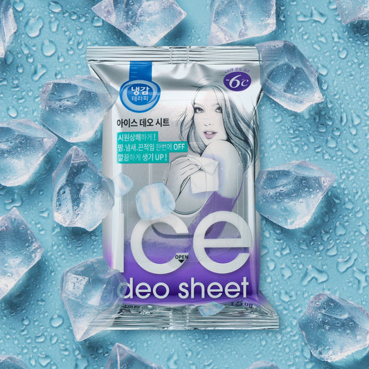 [Health] Icy cooling deodorant sheet 1 pack-15ea